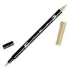 Tombow Dual Brush Pen ABT 992 Sand, Water-Based Graphic Art Marker for Drawing, Illustration, Hand Lettering and Journaling