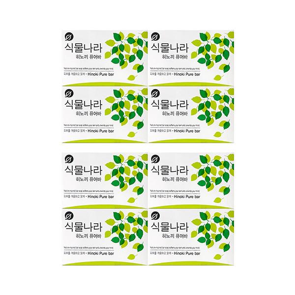 

Shingmulnara Soap Hinoki Pure Bar 90g x 4 Packs / Facial Soap