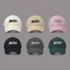 Solid Color Letter Embroidery Hats For Women Men Baseball Cap Outdoor Adjustable Casual Snapback Sun Hat