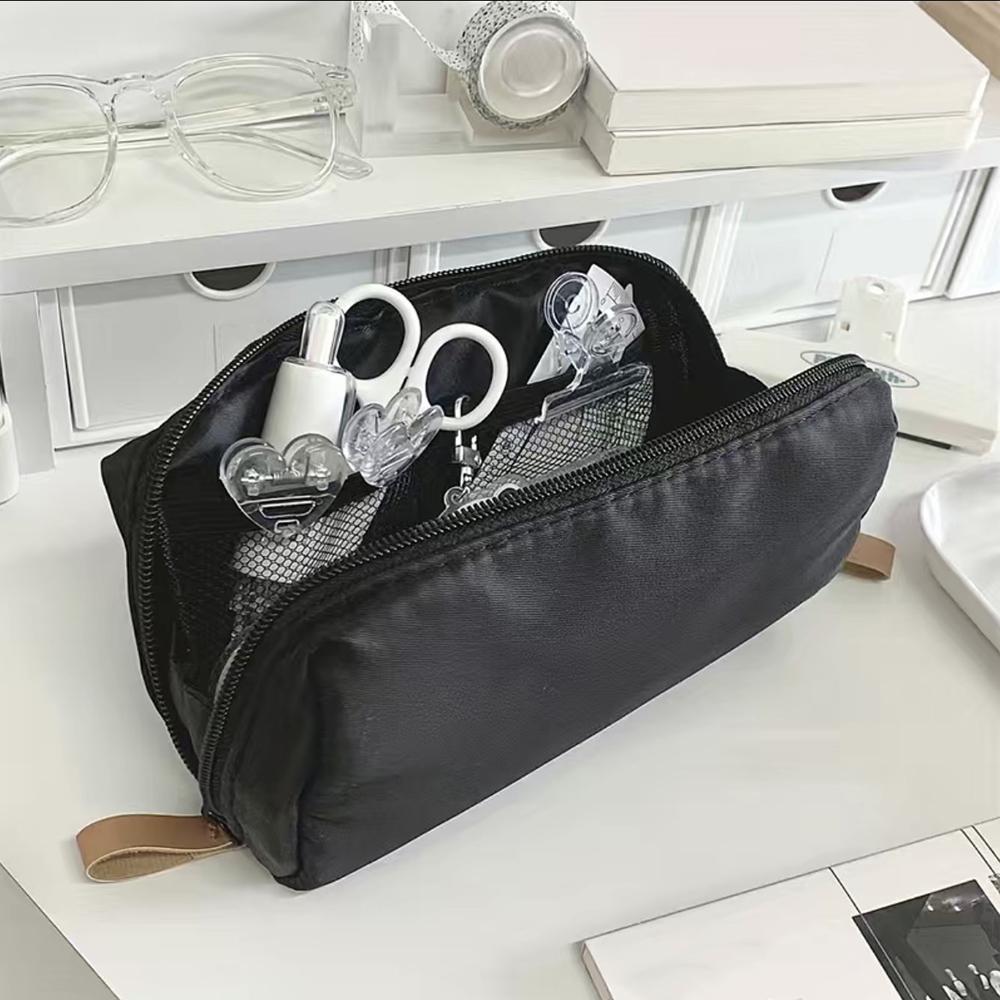 1pc-Pencil Case Large Capacity Student Stationery Case Pencil BagStationery Bag Multi-function Pencil Case Storage Bag
