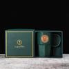 Teaxun Striped Ceramic Coffee & Tea Mug with Gift Box