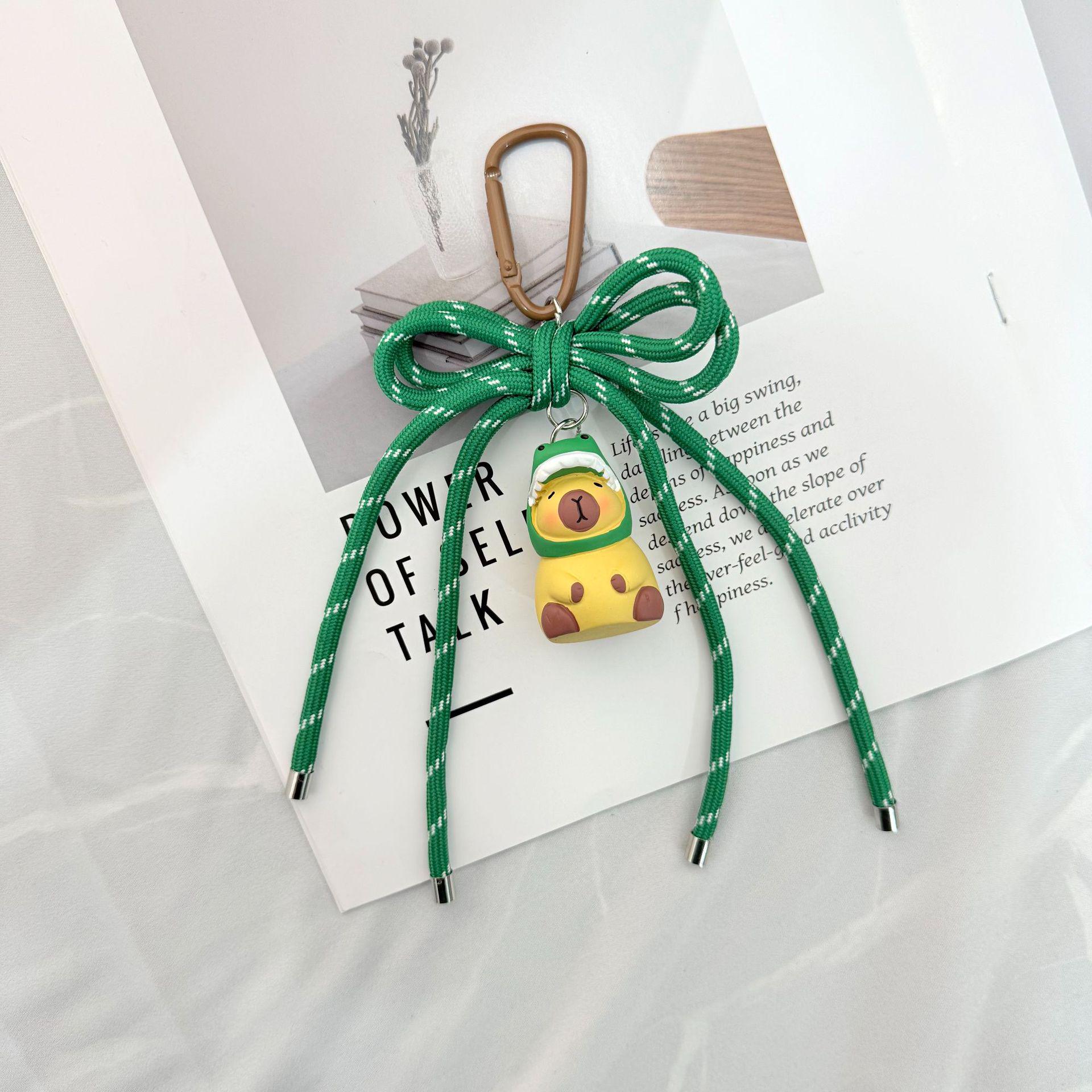 Новый брелок-подвеска Капибара 2025: Простой и милый брелок