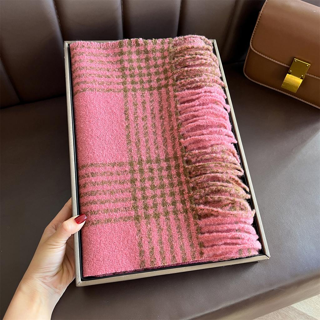 New Winter Shawl Scarves Wrap  Design Cashmere Scarf Women Warm Fashion Pashmina Femal Poncho Neckerchief Echarpe Bandana