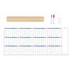 Calendar Design 2026 Wall Calendar Reusable Extra Matte Whiteboard Wall Calendar for Year-round Planning Easy for Home