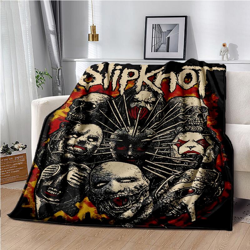 Coperta con Motivo Heavy Metal per Bambini Divano Letto Casa Viaggio Picnic Escursionismo Coperta Super Morbida in Flanella Regalo di Compleanno