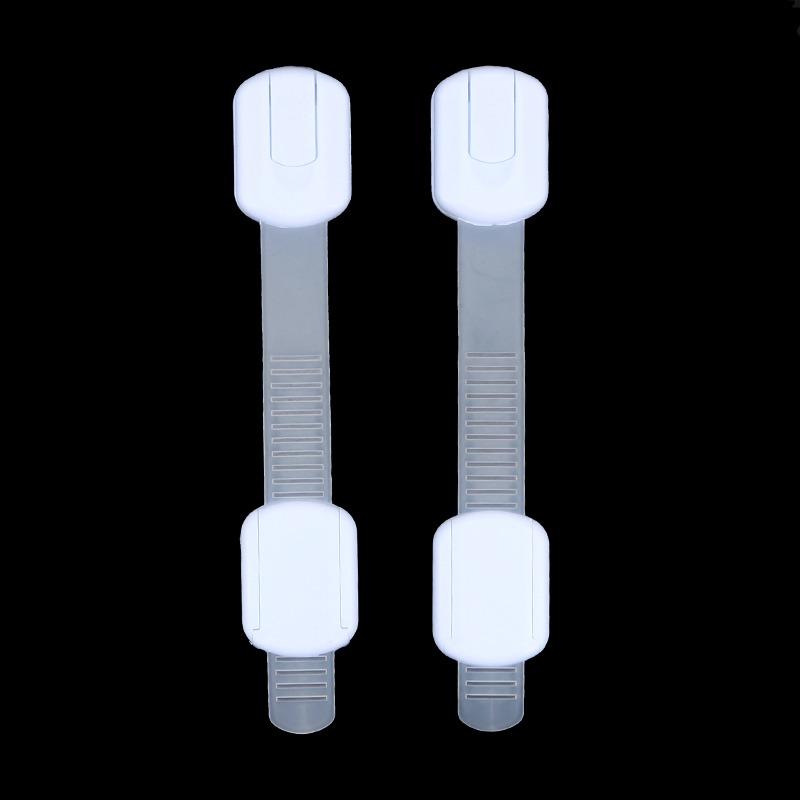 Kids Adjustable Multipurpose Double Buckle Refrigerator Door Locks Baby Safety Locks Child Protection Equipment Cabinet Locks