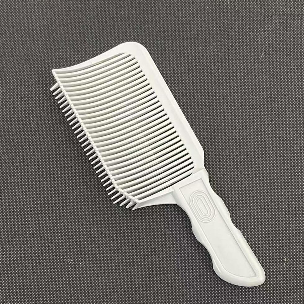 Haarkniptandenkam Professionele Barberscheerapparaat Blending Platte Bovenkant Haarkniptandenkam voor Mannen Fading Kam Salon Styling Tool