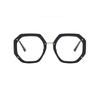 New Fashion Large Polygon Women Glasses Frame Photochromic Anti Blue Light Computer Reading Hyperopia Eyeglass