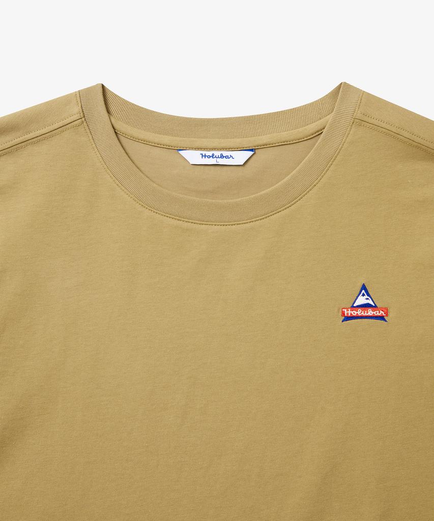 Holluba Basic Logo T Shirt Beige