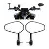 Motorcycle Handlebar End Mirrors for Yamaha MT-09 SP (MT09 2024/2024), Left and Right Rotating Lenses, E9 Certified, Motorcycle Accessories