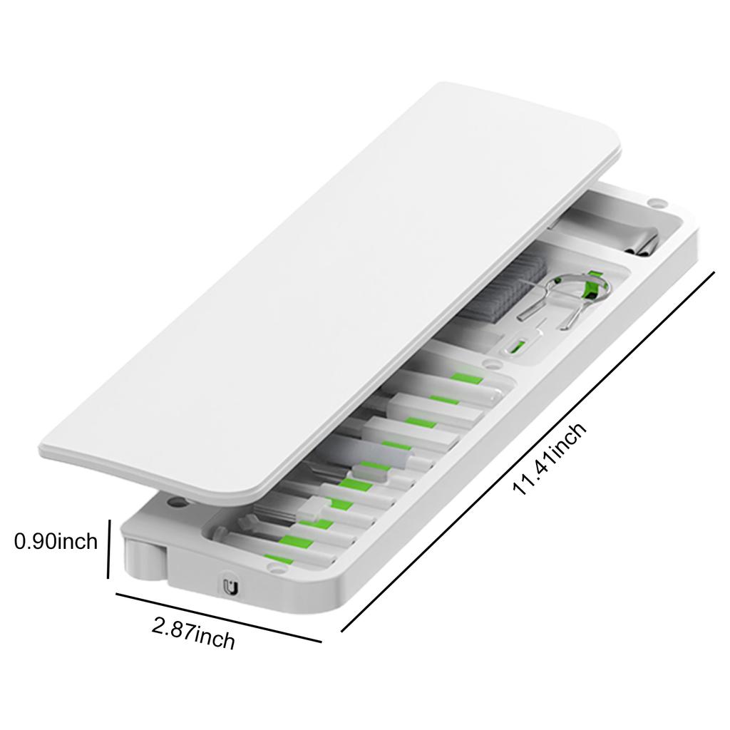 22-in-1 Digitales Reinigungsset Telefon Kamera Laptop Tastatur Reinigungsbürstenkopf Headset-Reiniger Staubabsauger Tastatur Handgelenkauflage
