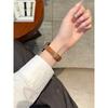 Slim Leather Strap for Apple Watch Band 44mm 38mm 41mm 49mm 45 Mm Wrist Women Bracelet IWatch Serie 11 10 9 8 7 6 5 4 SE Ultra 2 3