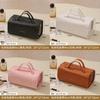 Waterproof Pu Travel Makeup Purse With Multipurpose Storage For Toiletry And Accessories