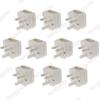 1Pc European Euro EU 2 Pin To UK 3Pin Power Socket Travel Plug Adapter Converter New