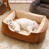 Bed for Cats Pet Products Cushions Kitten Dog All Houses Supplies Things Accessory Habitats Basket House Beds Pet Accessories