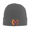 Dachshund Pattern Art Warm Knitted Cap Fashion Bonnet Hat Autumn Winter Outdoor Beanies Hats for Men Women Adult
