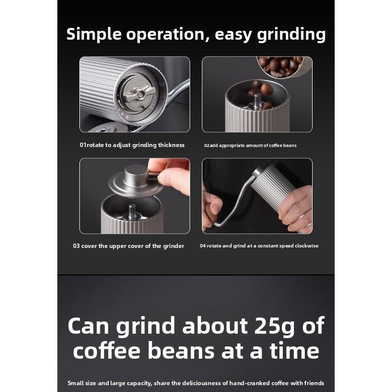 Coffee Bean Grinder, Hand-operated Coffee Grinder, Hand-cranked Coffee Grinder, Manual Coffee Grinder, Manual Coffee Grinder Machine