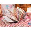 Cartoon 3D House Scene Sticker Miniature Simulated Store Scene Sticker for Scrapbooking Journal Notebook Photo Album