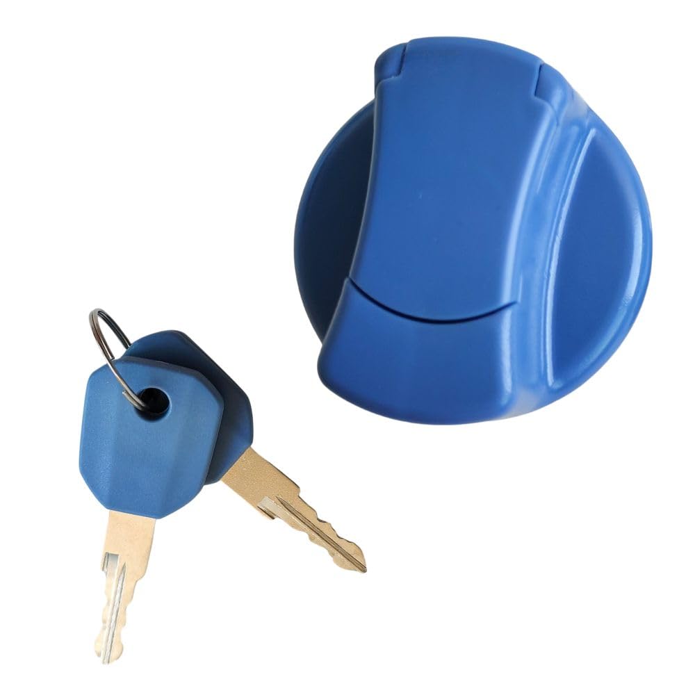 

[one+lifestyle] Mitsubishi Fuso Ad Blue Tank Cap with 2 Keys, Urea Compatible, Anti-Theft, Outside Product, Fighter, Super Great Compatible синій