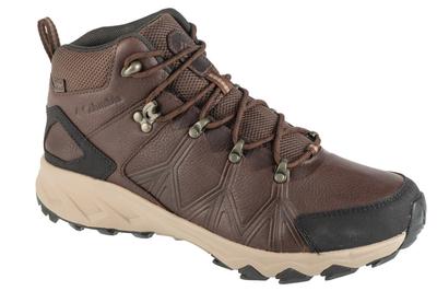 Peakfreak II Mid Outdry Leather, Mens Brown Trekking Shoes
