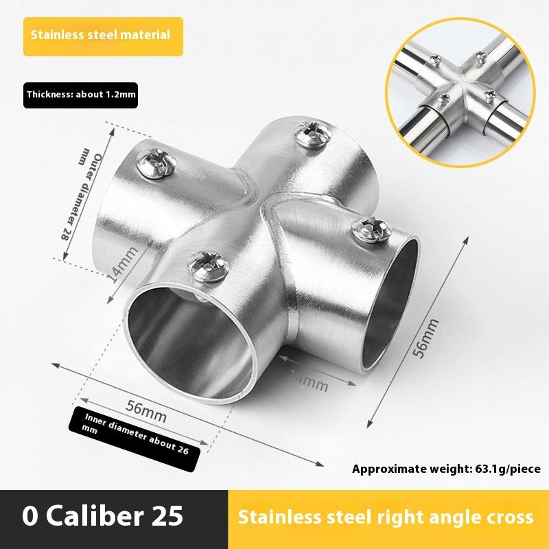 1 kus Oceánová jachta Dok Markýza Trubkové příslušenství Nerezová trubka Potrubní konektor Lodní madlo Zábradlí Kování T-kus Koleno