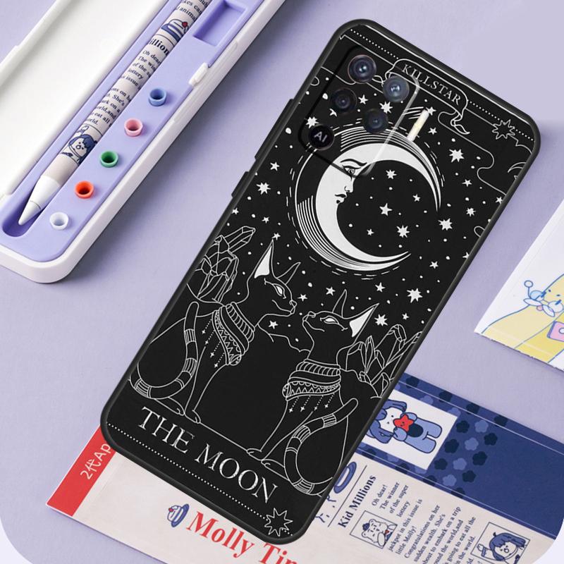 Witches Moon Tarot For Oppo A40 A60 A80 A94 A74 A54 A15 A18 A38 A58 A78 A98 A16 A76 A96 A57 A17 A77 A5 Pro Case