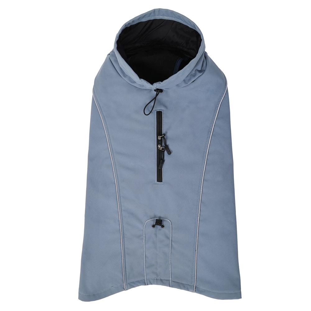 Nepromokavá bunda pro velké psy Flexibilní fleecová podšívka Soft Shell Outdoorové bundy pro psy Bezpečnostní Reflexní kabát na oblečení pro domácí mazlíčky