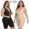 Plus Size Peach Butt Lifter Full Body Shaper, Tummy Control Bodysuit Shapewear for Curvy Women