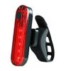 USB Rechargeable LED Bike Tail Light Bright Bicycle Rear Cycling Safety Flashlight 4 Light Mode Options for Road Mountain