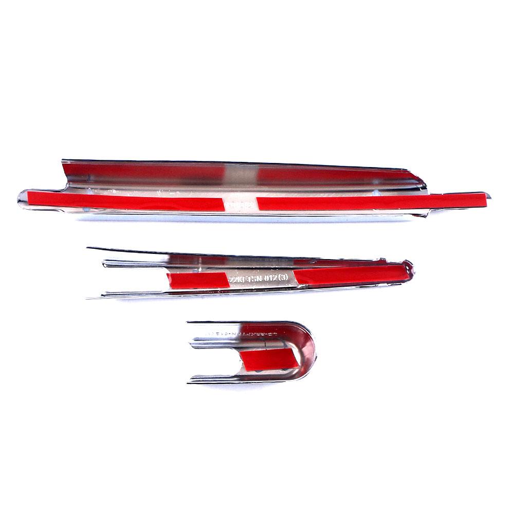 For Toyota Sienna XL40 4th 2024 2024 2024 Car Exterior Carbon Refit Rear Trunk Window Windshield Wiper Cover Trim Chrome Sticker