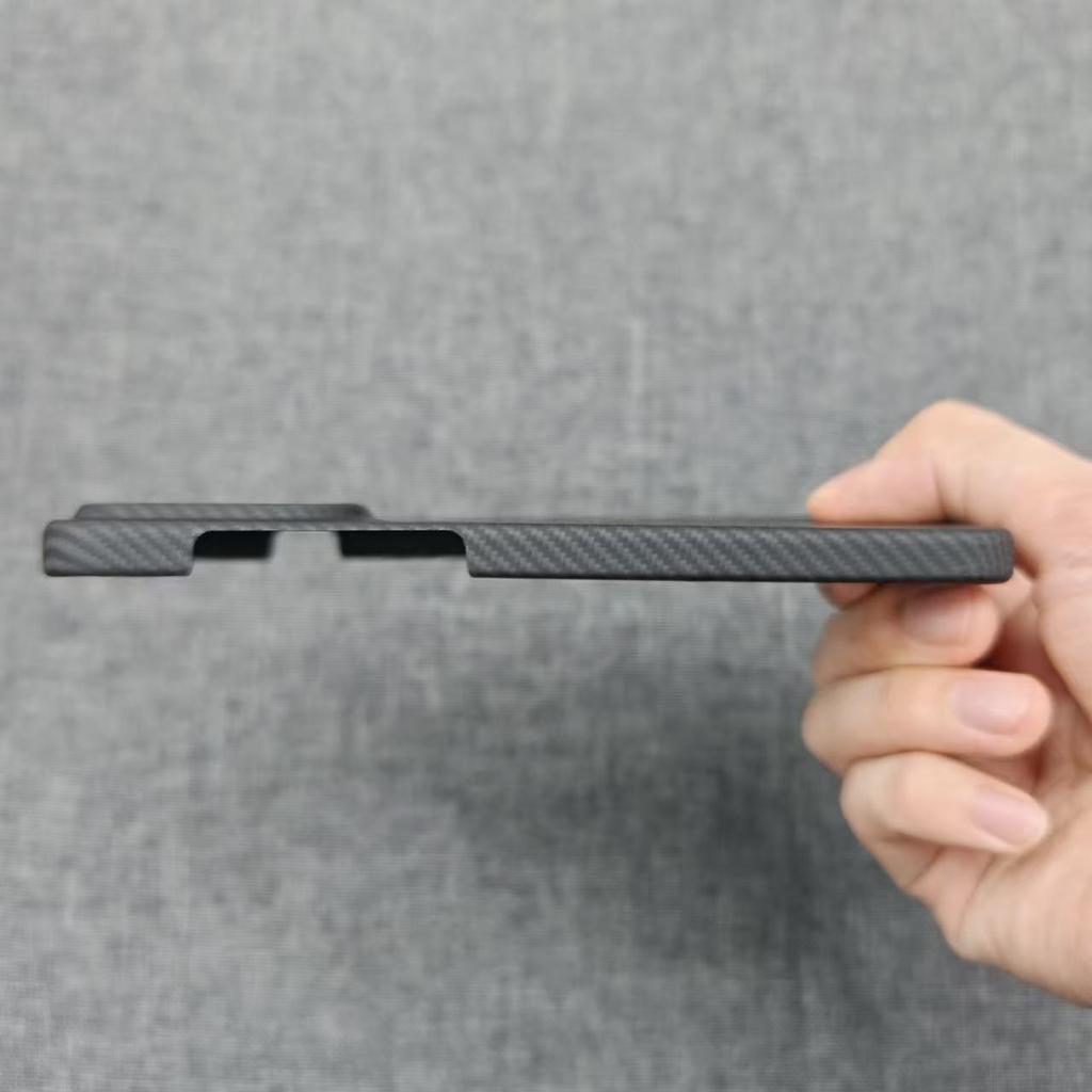 Per OnePlus 15 1+15 Custodia in Fibra di Aramidica Kevlar Magnetica Carbonio Anti-impronte Ultra-sottile Protettiva Resistente