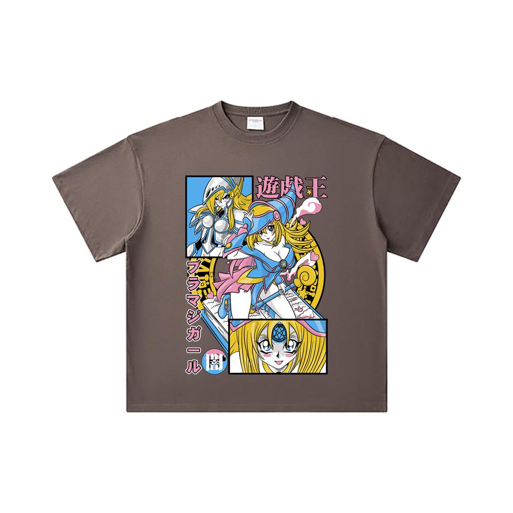 260 GSM Double Yarn 32 Count 100% Cotton Yu-Gi-Oh V4 Maga Obscura Print Unisex Heavy Cotton T Shirt