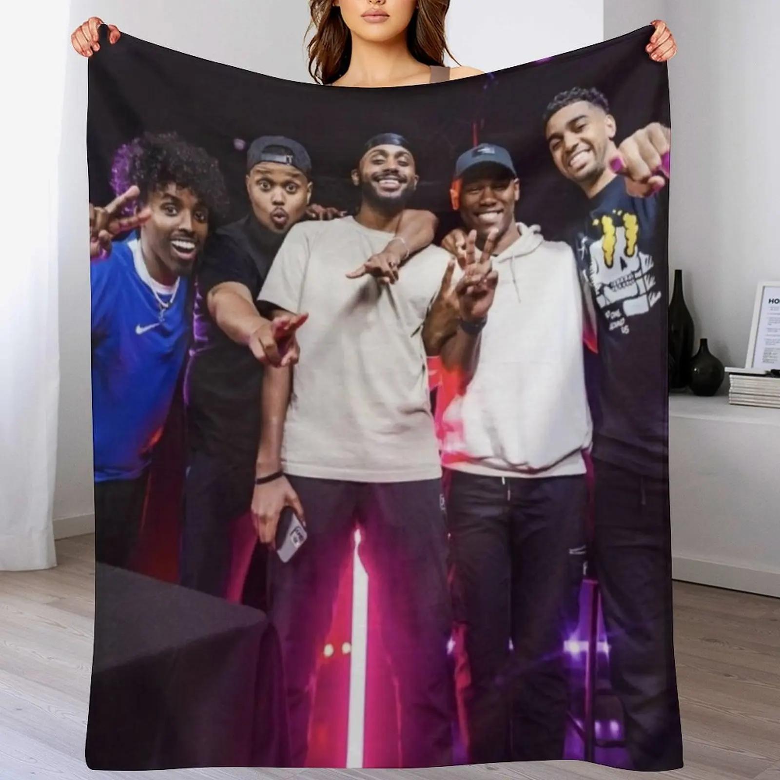 Beta Squad team Throw Blanket Sofa Summer Luxury Thicken Custom Blankets 30x40in