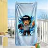 Roblox Beach Towel High Absorbency & Quick-Dry Comfortable Lightweight Portable for Swimming,Beach,Camping, Travel, Beach Accessories,Gym