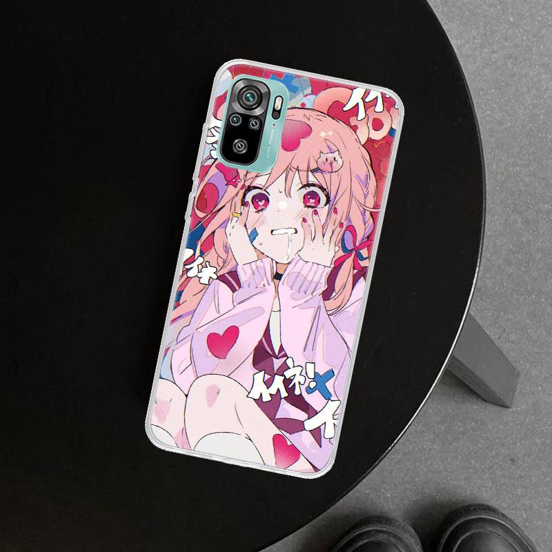 Cute Anime Girl INS Phone Case Cover for Xiaomi Redmi Note 15 14 13 12 11 Pro Plus 14S 12S 11S 11T 11E 10S 10 Customized Fundas