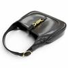 Great GUCCI Shoulder Bag Jackie 1961 Mini Shoulder Bag 2WAY Handbag Black 637091 Used