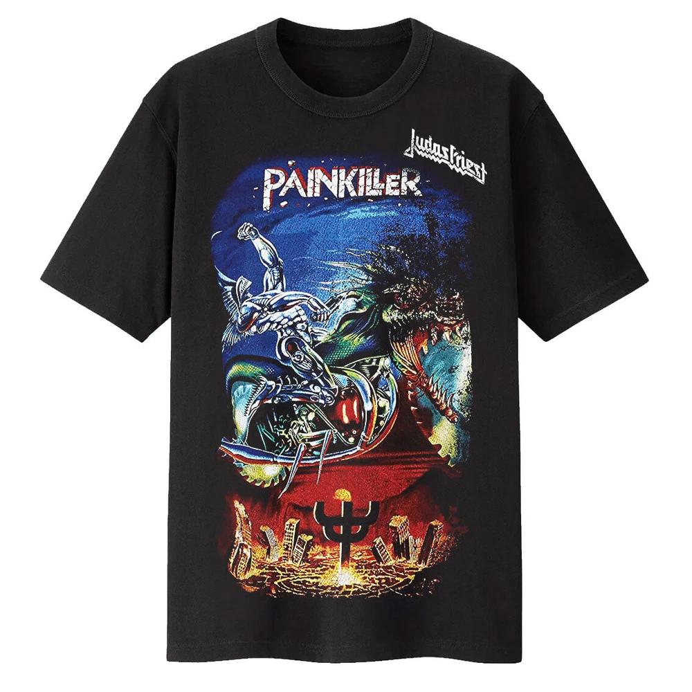 Judas Priest TShirt Painkiller Band New Black Official S