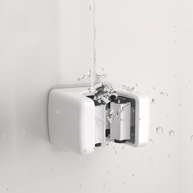 Self-Adhesive Mop Holder Clips Wall Mounted Mop Brush Broom Stand Rack Space Saving For Kitchen Bathroom Organizer Accessories