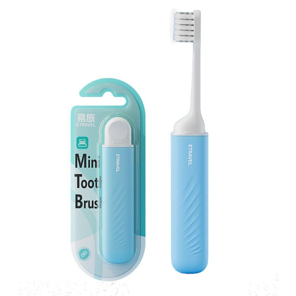 Foldable Travel Toothbrush Mini Adult Toothbrush Durable Small Dental Brush