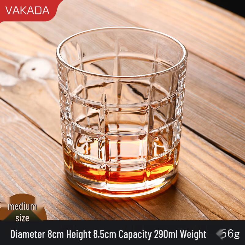 VAKADA Crystal Whiskey Glass