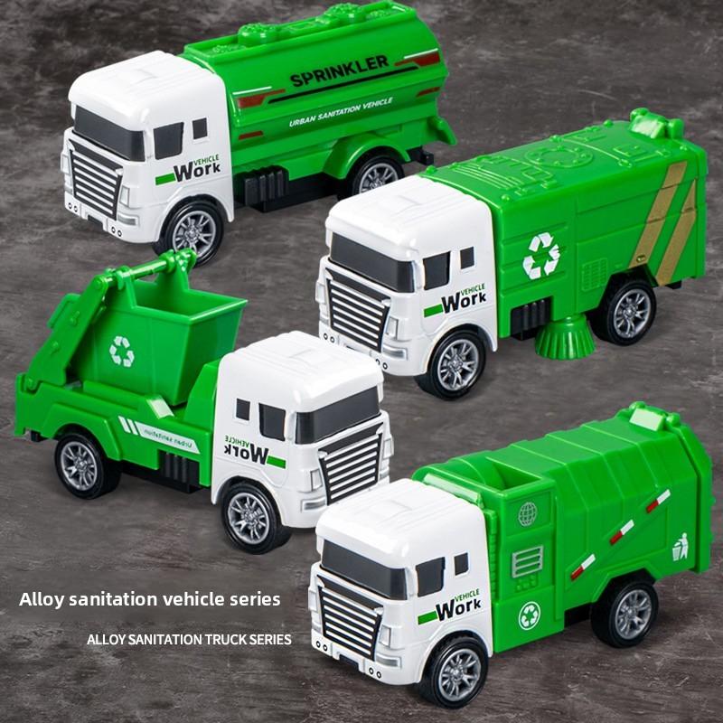 Children Toys Force Alloy Firetruck Inertia Drive Interactive Play Festival Gift