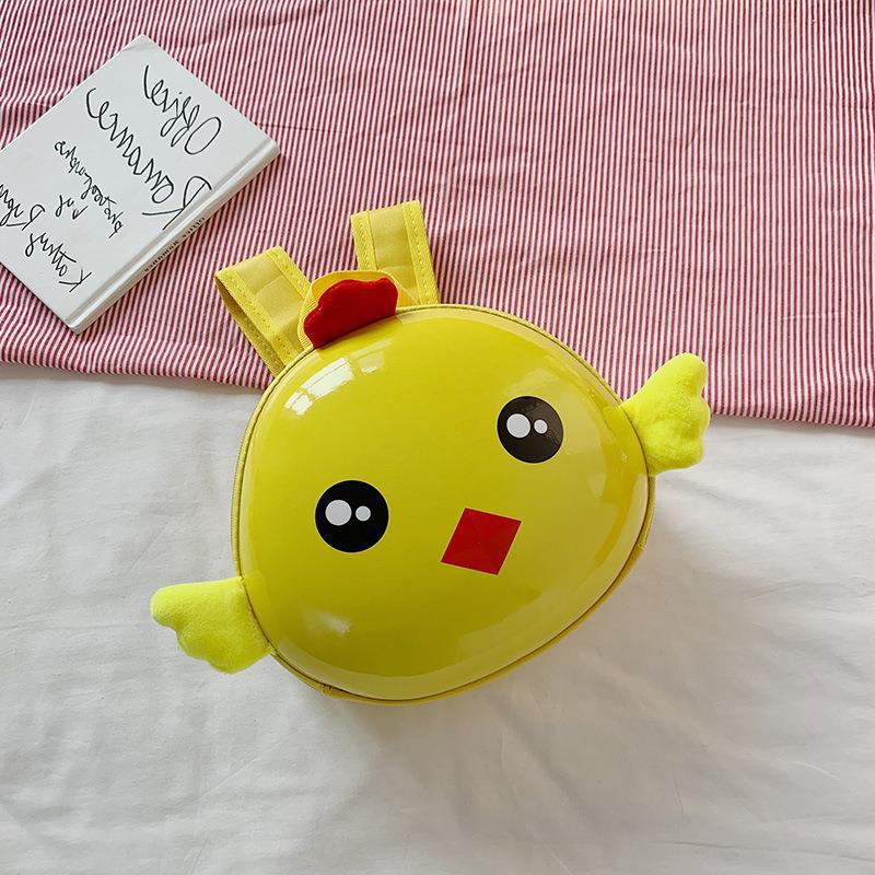 

Детский школьный рюкзак с защитой от потери, летний детский маленький рюкзак для мальчиков и девочек, облегчающий нагрузку на плечи с рисунком яичной скорлупы chick