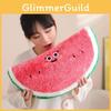 Cartoon Simulation Watermelon Pillow Plush Toy For Kids Ornament Bedroom