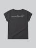 Aenhacheu Slim Modal Lettering Tee_Charcoal
