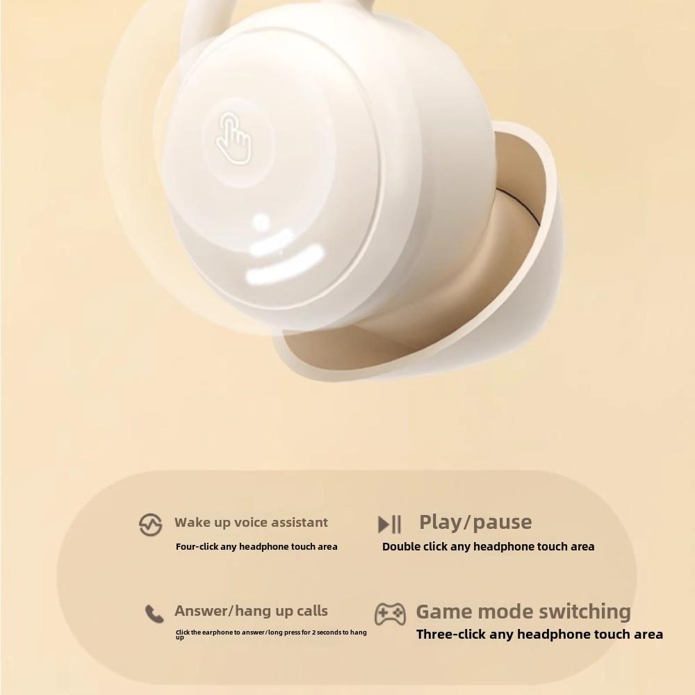 Headphone Wireless Bluetooth Ultra-long Life Noise Reduction Bluetooth Headphone In-ear Sports Foreign Trade New Earplugs
