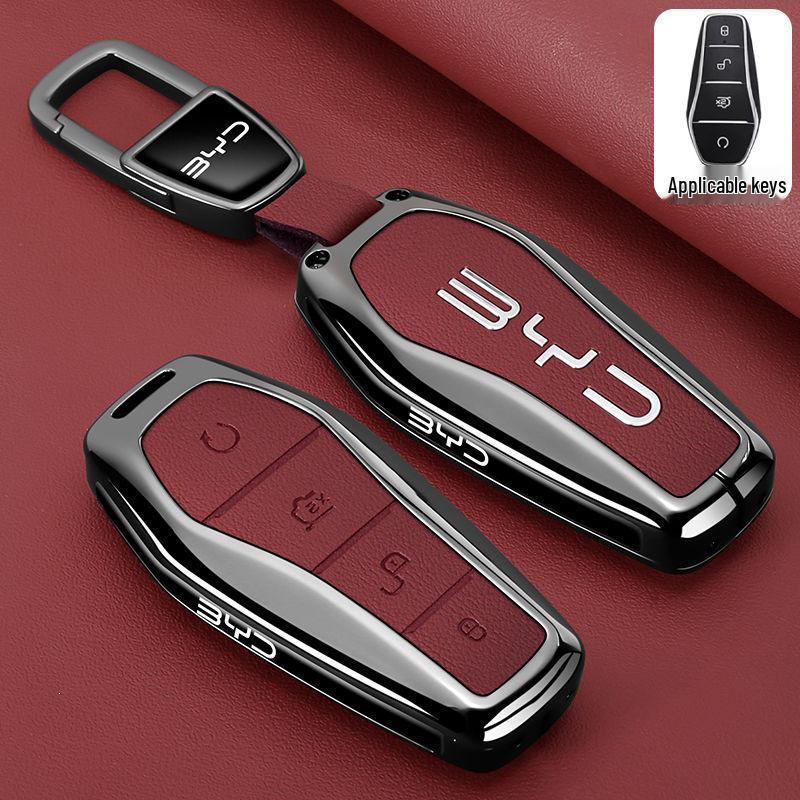 BYD Song Plus Key Case for 25 Model, Qin Plus, Seagull, Song L, DMI, Han EV Pro Buckle Cover