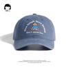 And Cozy Cute Unisex Japanese Bear Embroidered Cap For Spring And Protection Summer