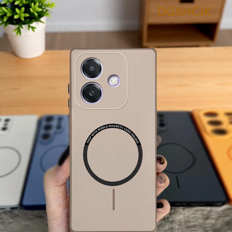 

For OPPO A5 Pro Case Oppo A5 Pro 4G Phone Case OPPO A5Pro 5G Cover CPH2711 Shookproof Color magnetic hard Silicone back cover OPPO A5 Pro 5G