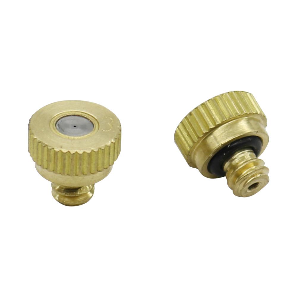 0,2-0,5 mm Watersproeier Nozzle met Lage Druk en 4 mm Buitenschroefdraad Tuinsproeiers Industriële Koelmondstuk 10 Stuks