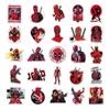 50 Unofficial Deadpool & Wolverine Stickers, Waterproof PVC Stickers, Popular and Cute DIY Stickers for Cars, Motorcycles, Helmets, PCs, Snowboards, a